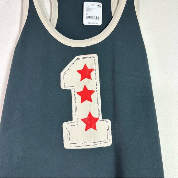 Free People x Daydreamer One Starry Maxi Muscle Tank size Med Vintage Black NWT - Picture 9 of 10